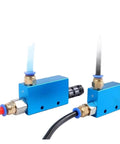 Rugged Suction Cup Vacuum System With Negative Pressure Control Valve And Air Ejector Delivers Dope Hold With Adjustable Tension For Safe Precision Gripping On Various Surfaces EV10HS 6mm close-up view