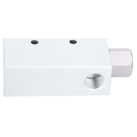 Side view of Aluminum Alloy Vacuum Generator Valve With 160 L/min Flow, Pneumatic Ejector, Rp1/4 Inlet To Rp1/8 Outlet for automation systems