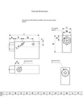 Technical dimensions of pneumatic vacuum ejector valves with CV-10HS, 15HS, 20HS, and 25HS venturi ejectors for automation.