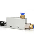 Vacuum Generator CV Series CV 10HS To CV 30HS High Negative Venturi Air Ejector shown with solenoid valves, one-color finish