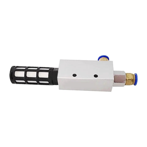 Side view of Industrial Vacuum Generator for Precise Pneumatic Suction and Air Pressure Control in Automation CV-15HS