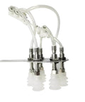 Industrial Pneumatic Vacuum Suction Arm Kit With Metal Tracheal Adapter, featuring Beefy 50mm two-layer suction cups and gripper system.