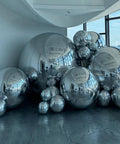 Inflatable Decoration Sphere 40cm Silver Mirror Finish - Buy Bearings online - Fast US Shipping