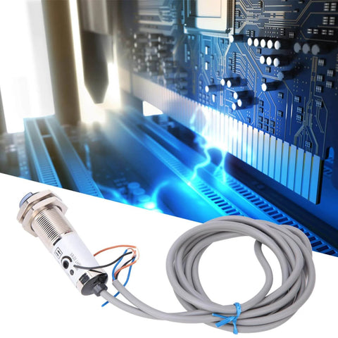 Infrared Proximity Sensor With 10mm Detection Distance NPN NO Photoelectric Switch For Industrial Automation 4 Wire Sensor