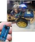 Infrared Reflective Photoelectric Sensor Switch Module 3.3V To 5V Compatible With TCRT5000 on DIY Robotics Project
