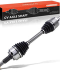 Front Left CV Axle Shaft Assembly For Jeep Grand Cherokee 2005 To 2010 And Commander 2006 To 2010 4WD Without Limited Slip Differential Replacement Plug And Play Easy Install Driver Side, with packaging