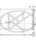 2008 Lincoln MKX Koyorad Radiator