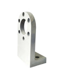 Magnetic Particle L Shaped Mounting Plate Bracket For Brake Systems 10 To 20 Cm fixing plate, alloy construction, side view
