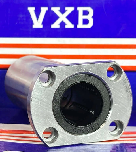 LMH25LUU 25mm Flanged Ball Bushing CNC Linear Motion Bearing 25x40x112mm with square flange design