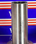LMH30LUU 30mm Flanged Ball Bushing CNC Linear Motion Bearing 30x45x123mm displayed on a colorful background.