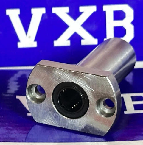 LMH6LUU Long Flange Linear Bearing Ball Bushing CNC Linear Motion Bearing 6x12x35mm close-up view
