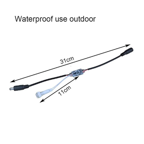 Light Sensor Switch Dusk To Dawn Auto On Off Photocell for Outdoor and Indoor Lights Waterproof Cable Dimensions