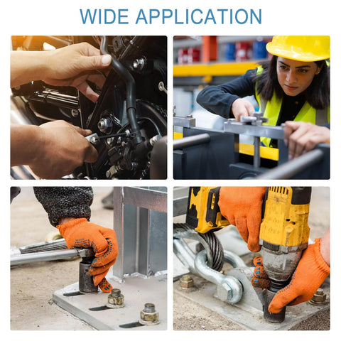 Wide application of M6 Internal Tooth Serrated Locking Washers Set 20 Pcs used in automotive and industrial hardware projects.