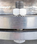 M6 Internal Tooth Serrated Locking Washers Set 20 Pcs Made From 304 Stainless Steel installed on bolt