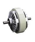 Dual Axle Magnetic Particle Clutch And Magnetic Powder Brake Combo With Two Shaft 25Nm Torque