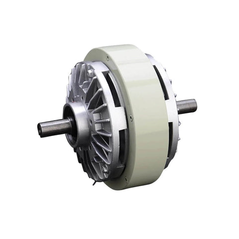 Dual Axle Magnetic Particle Clutch And Magnetic Powder Brake Combo With Two Shaft 25Nm Torque