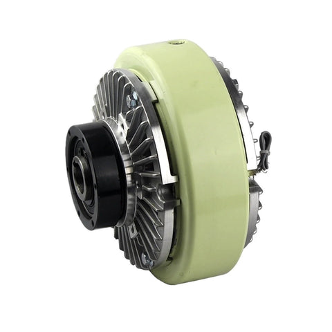 Side view of 100N Magnetic Particle Clutch With Hollow Spindle For Printing Machines, 10KG Torque Output, metal casing, automated systems