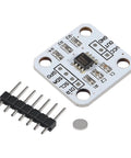 AS5600 Magnetic Encoder Module with pins and chip, 23x23 mm, part of 3 Pack Pro Grade High Precision Sensor Kit Bundle