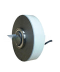 Front view of Magnetic Particle Brake ZX-2.5YS ZX-5YS ZX-10YS, a durable industrial brake system for precise speed control.