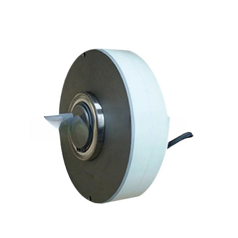 Front view of Magnetic Particle Brake ZX-2.5YS ZX-5YS ZX-10YS, a durable industrial brake system for precise speed control.