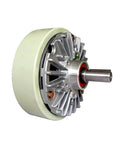 Image of Single Shaft Magnetic Particle Brake With Precise Torque Control From 3 Nm To 400 Nm For Textile Winding And Printing Equipment Up To 1800 RPM High Speed Performance Delivers Stable Tension And Quality Output In Fast Production Lines
