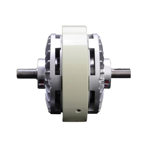 10kg Magnetic Particle Clutch With 100Nm Torque For Dual Axle Systems Magnetic Powder Clutch Model FL100A1 front view image.