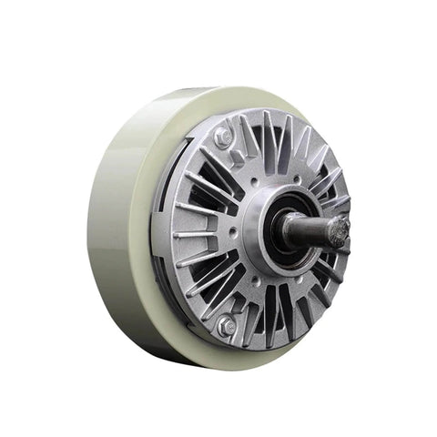 10kg Magnetic Particle Clutch With 100Nm Torque For Dual Axle Systems Magnetic Powder Clutch Model FL100A1 front view