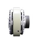 Side view of Magnetic Particle Clutch And Powder Brake For Industrial Machinery With Adjustable 10 Kg Torque 100 N High Torque Output.