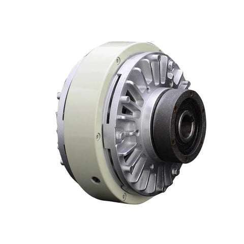 Magnetic Particle Clutch And Powder Brake For Industrial Machinery With Adjustable 10 Kg Torque side view component
