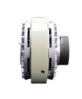 Heavy Duty Magnetic Particle Clutch And Powder Brake For Printing And Paper Machines side view, 5 kg torque, shaftless design