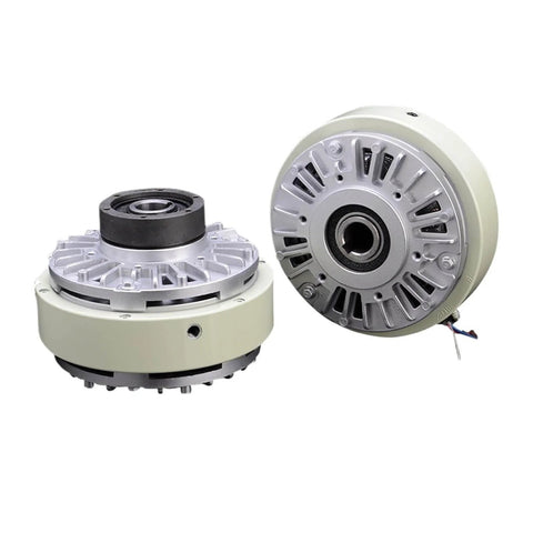 Heavy Duty Magnetic Particle Clutch And Powder Brake For Printing And Paper Machines 5 Kg Torque 50N Shaftless Design