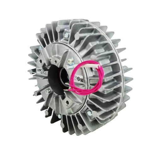 Magnetic Particle Clutch With Hollow Shaft For Tension Control In Printing And Packaging Equipment, powerful metal design
