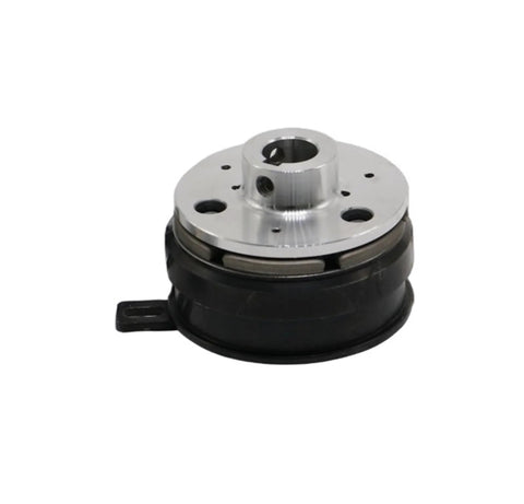 Magnetic Particle Clutch And Magnetic Powder Brake For Precise Torque Control In Automated Systems shown in a compact unit
