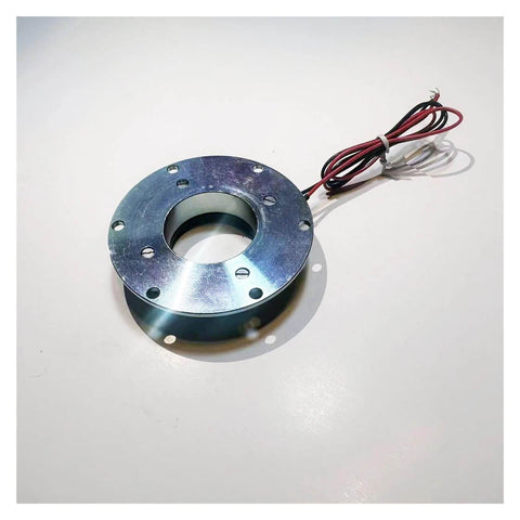 Magnetic Particle Clutch System With Adjustable Torque Control And Magnetic Powder Brake for precision auto control front view