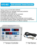Display of KTC-812 Semi-automatic Tension Controller with features and Hall sensor, suitable for Micro Magnetic Powder Brake Tension Controller Kit.