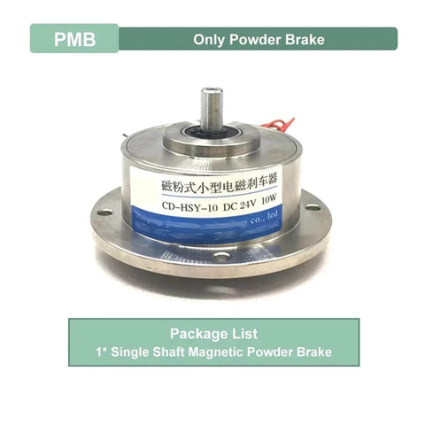 Precision Micro Magnetic Powder Brake Clutch For Motion Control, 1800 RPM, 0.5-10 Nm Torque, Powder Brake Only single unit