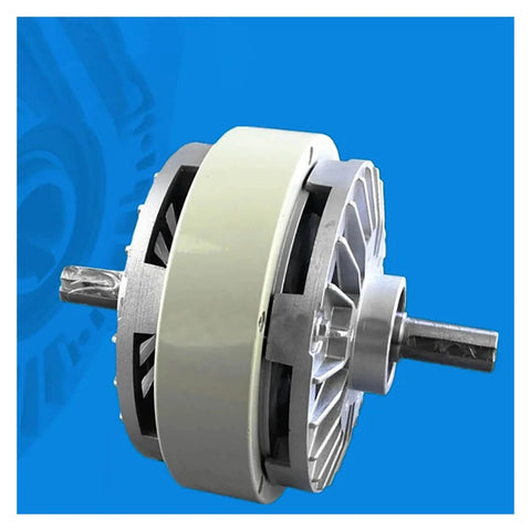 Two Axis Magnetic Powder Clutch And Brake System With Adjustable Torque Via Current Control For Smooth Motion