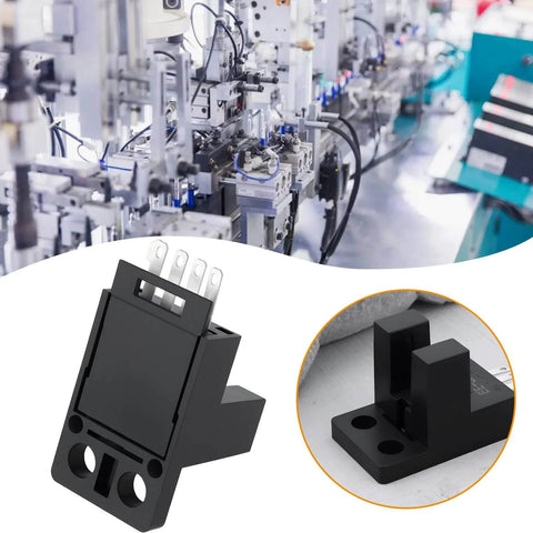 Two Pack Micro Photoelectric Sensor Switch 5 To 24V DC NPN Output Selectable Normally Open Or Normally Closed, industrial sensor setup