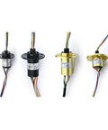 Small Slip Ring 18-Wire Miniature Rotating Electrical Connector 2A 12.5mm OD ABS Plastic Housing Gold Contacts 240V Rated