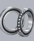 100BAR10ETYNDBLP4A NSK Super Precision Thrust Angular Contact Bearing; metal housing with ball bearings for high load support.