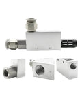 Air Exhaust Ejector Vacuum Module For Pneumatic Systems With Negative Pressure Control Valve, No Fuss Setup, 10W 6F Fittings