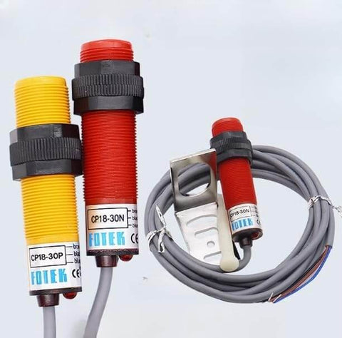 New CP18-30N NPN NO Proximity Sensor, CP18-30NB NPN NC, CP18-30P PNP NO Photoelectric Switch with cables for industrial automation