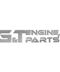 GT Engine Parts logo in gray metallic style