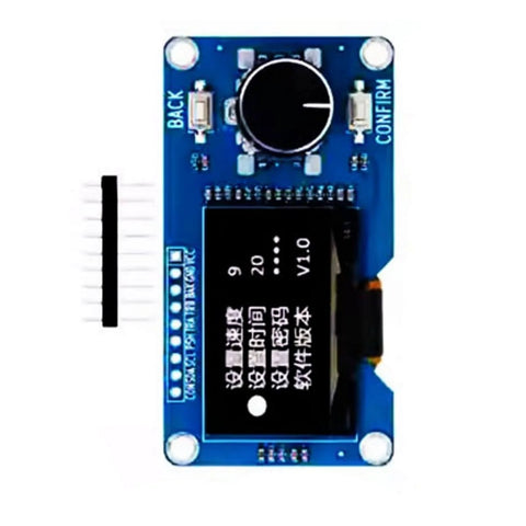 Dope 0.96 Inch And 1.3 Inch OLED Display Module With EC11 Rotary Encoders I2C Interface LCD Screen And Encoder Combo