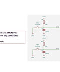 Circuit diagram for Dope 0.96 Inch And 1.3 Inch OLED Display Module With EC11 Rotary Encoders I2C Interface LCD Screen