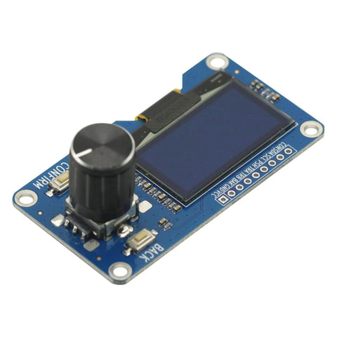 1.3 Inch White OLED Display Screen With EC11 Rotary Encoder Module IIC Interface for DIY Arduino Projects 3.3V Power