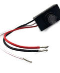 Outdoor 120V AC Dusk To Dawn Photocell Switch With Light Control Sensor showcasing wiring and sensor design.
