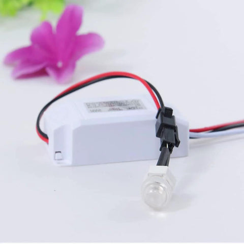 Outdoor Dusk To Dawn Photo Sensor Switch For Lamps And Lighting Auto Night On Daylight Off Photocell, wires attached