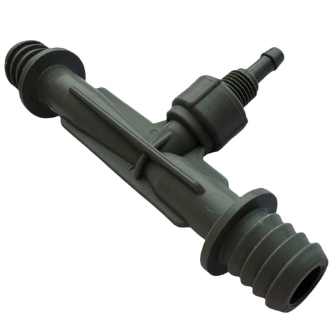 Ozone Venturi Injector Three Quarter Inch Barbed Inlet And Outlet One Quarter Inch Ozone Port Premium PVC Durable Weather Resistant