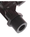 Close-up of Pro Grade Venturi Ejector for Ozone and Water Mixing with Built In Anti Backflow Valve, 2 Inch Plastic Assembly